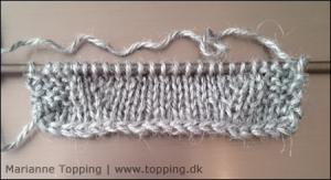 Thistle sjalet - udtagninger