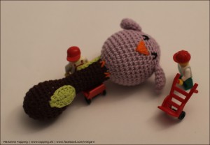 Rangle med fugl, prototype 2