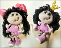 Prinsesse Dukke - Amigurumi Hækle Opskrift