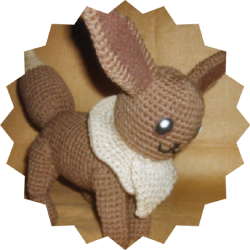 Hæklede Pokemon Eevee
