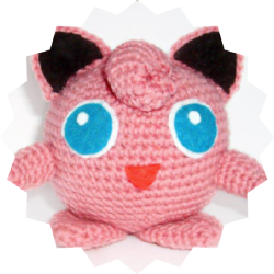 Hæklede Pokemon Jigglypuff