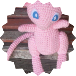 Hæklede Pokemon Mew