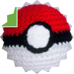Hæklede Pokemon Pokeball