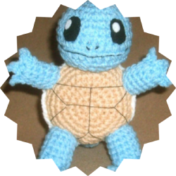 Hæklede Pokemon Squirtle